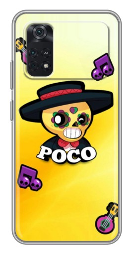 Чехол с печатью "Боец Поко" для Xiaomi POCO M4 Pro 4G