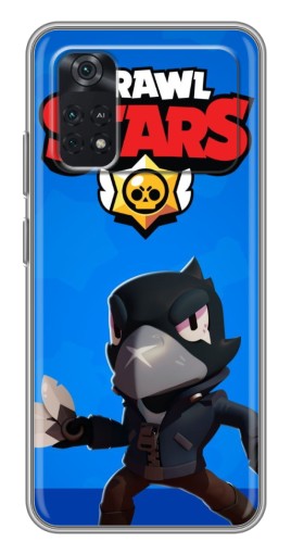 Чехол с принтом "Боевой Crow" для Xiaomi POCO M4 Pro 4G
