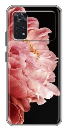 Чехол с принтом "Большой пион " для Xiaomi POCO M4 Pro 4G
