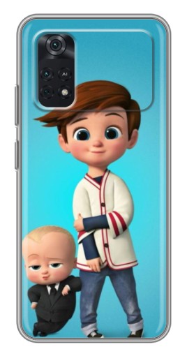 Чехол с картинкой "Boss and Boy" для Xiaomi POCO M4 Pro 4G