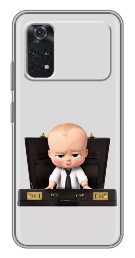 Чехол с картинкой "Босс с чемоданом" для Xiaomi POCO M4 Pro 4G