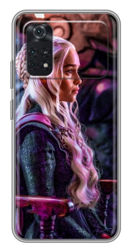 Силиконовый чехол с изображением "Дейнерис" для Xiaomi POCO M4 Pro 4G