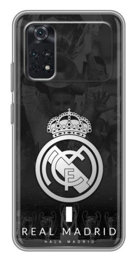 Силиконовый чехол с изображением "Эмблема Реала" для Xiaomi POCO M4 Pro 4G