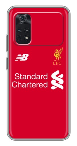 Чехол с печатью "Форма Liverpool" для Xiaomi POCO M4 Pro 4G