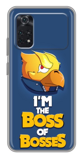 Чехол с принтом "Gold Boss" для Xiaomi POCO M4 Pro 4G