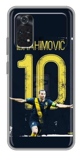 Чехол с печатью "Ибрагимович 10" для Xiaomi POCO M4 Pro 4G