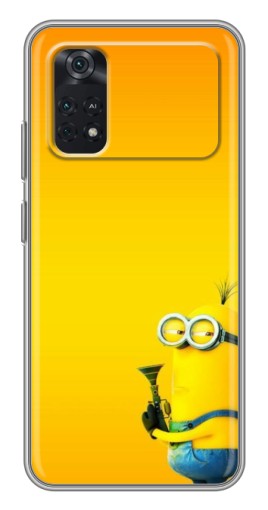 Чехол с картинкой "Кевин Миньон" для Xiaomi POCO M4 Pro 4G