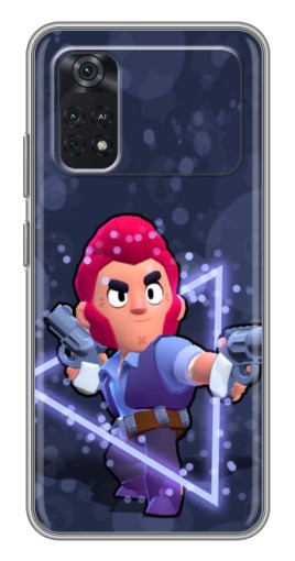 Силиконовый чехол с изображением "Кольт Бравл" для Xiaomi POCO M4 Pro 4G