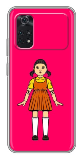 Силиконовый чехол с изображением "Кукла" для Xiaomi POCO M4 Pro 4G