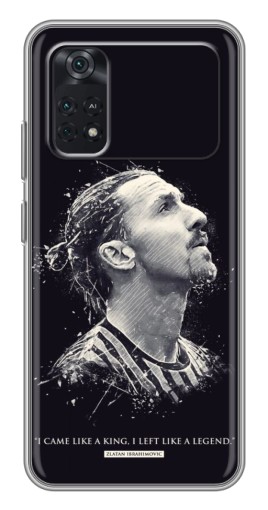 Чехол с печатью "Легенда Ибрагимович" для Xiaomi POCO M4 Pro 4G