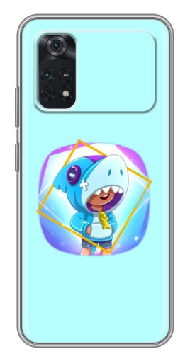 Чехол с печатью "Леон Акула" для Xiaomi POCO M4 Pro 4G