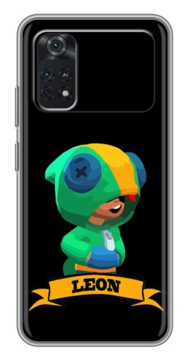 Чехол с принтом "LEON" для Xiaomi POCO M4 Pro 4G