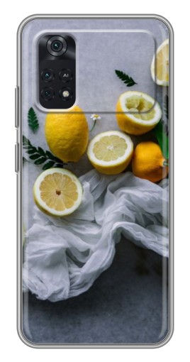 Чехол с картинкой "Лимонное настроение" для Xiaomi POCO M4 Pro 4G