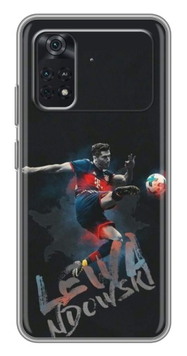 Чехол с картинкой "Лёва" для Xiaomi POCO M4 Pro 4G