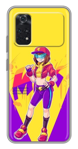 Чехол с картинкой "Макс Бравл Старс" для Xiaomi POCO M4 Pro 4G