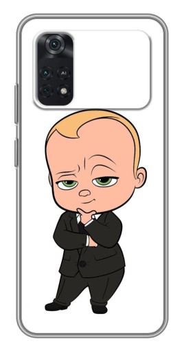 Чехол с принтом "Маленький Босс" для Xiaomi POCO M4 Pro 4G