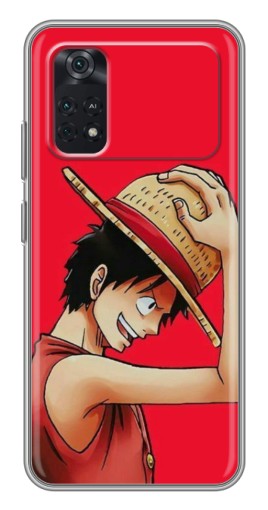 Чехол с печатью "Манки в шляпе" для Xiaomi POCO M4 Pro 4G