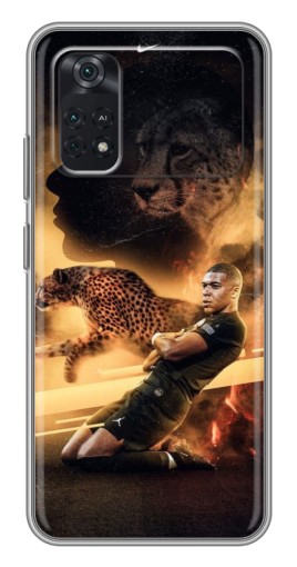 Чехол с принтом "Мбаппе пантера" для Xiaomi POCO M4 Pro 4G