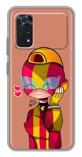 Чехол с печатью "Милая MAX" для Xiaomi POCO M4 Pro 4G