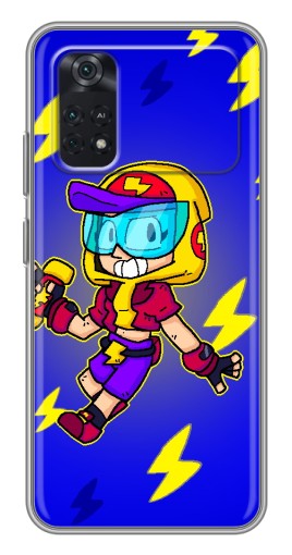 Чехол с печатью "Молниеносная MAX" для Xiaomi POCO M4 Pro 4G