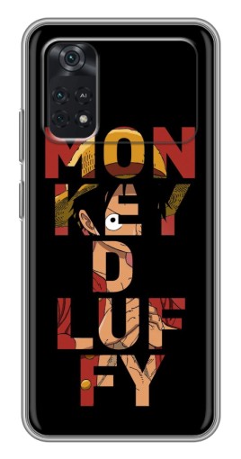 Чехол с картинкой "Monky d Luffy" для Xiaomi POCO M4 Pro 4G