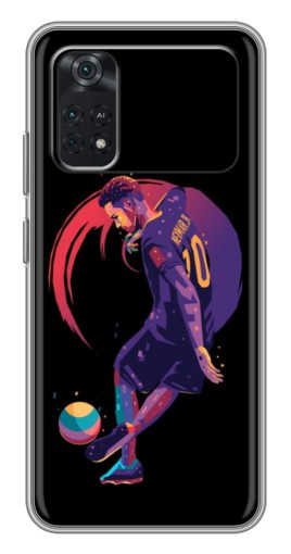 Чехол с печатью "Неймар Финты" для Xiaomi POCO M4 Pro 4G