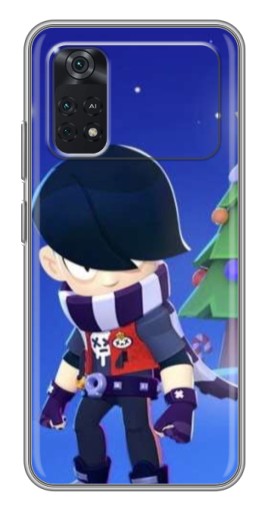 Чехол с принтом "Новогодний Эдгард" для Xiaomi POCO M4 Pro 4G