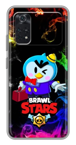 Чехол с принтом "Пингвин с игры" для Xiaomi POCO M4 Pro 4G