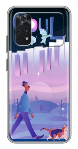 Чехол с печатью "Постер к мультику" для Xiaomi POCO M4 Pro 4G