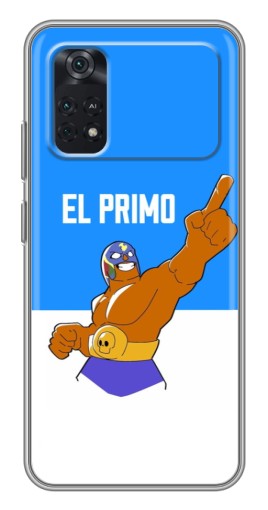 Силиконовый чехол с изображением "Радостный Ел Примо" для Xiaomi POCO M4 Pro 4G