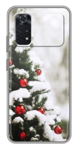 Чехол с печатью "Рождественская елка" для Xiaomi POCO M4 Pro 4G