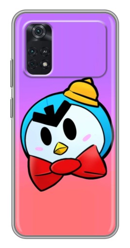 Силиконовый чехол с изображением "С бабочкой" для Xiaomi POCO M4 Pro 4G