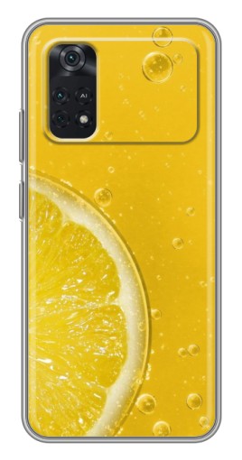 Чехол с принтом "Сочный лимон" для Xiaomi POCO M4 Pro 4G