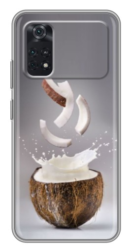 Чехол с печатью "Стакан кокоса" для Xiaomi POCO M4 Pro 4G