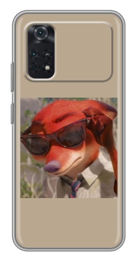 Чехол с принтом "Стильный Ник" для Xiaomi POCO M4 Pro 4G