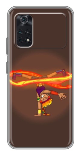 Силиконовый чехол с изображением "Танцующая Амбер" для Xiaomi POCO M4 Pro 4G