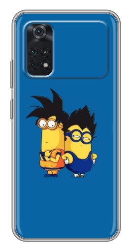 Чехол с печатью "В костюмах" для Xiaomi POCO M4 Pro 4G