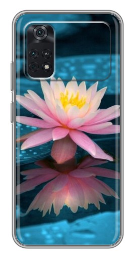 Чехол с принтом "Водяная лилия" для Xiaomi POCO M4 Pro 4G