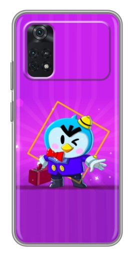 Чехол с принтом "Яркий пингвин" для Xiaomi POCO M4 Pro 4G