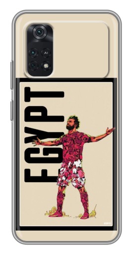 Чехол с картинкой "Египтянин Салах" для Xiaomi POCO M4 Pro 4G