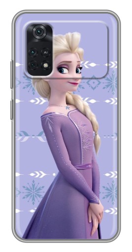 Силиконовый чехол с изображением "Ельза" для Xiaomi POCO M4 Pro 4G