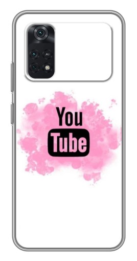 Чехол с печатью "Ютуб в дыму" для Xiaomi POCO M4 Pro 4G