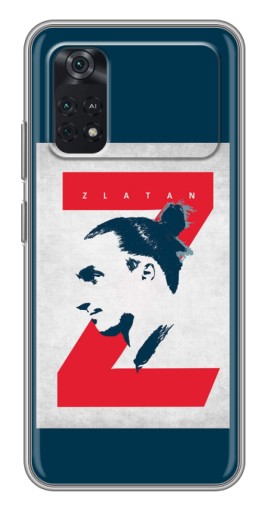 Чехол с печатью "Zlatan" для Xiaomi POCO M4 Pro 4G