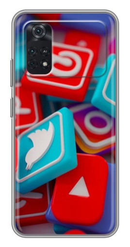 Чехол с печатью "3Д эффект" для Xiaomi POCO X4 Pro 5G