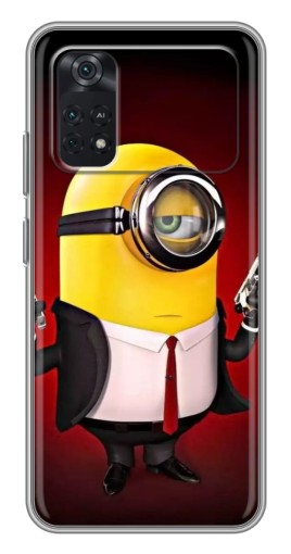 Чехол с печатью "Агент Миньон" для Xiaomi POCO X4 Pro 5G
