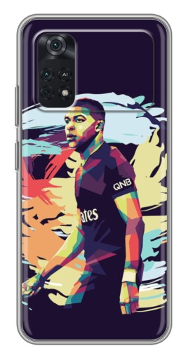 Силиконовый чехол с изображением "ART Mbappe" для Xiaomi POCO X4 Pro 5G
