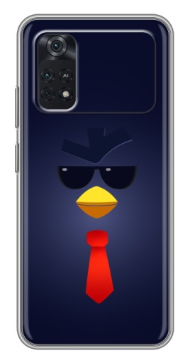 Силиконовый чехол с изображением "Арт Мистер Пи" для Xiaomi POCO X4 Pro 5G