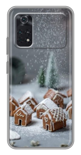 Чехол с картинкой "Домики из пряников" для Xiaomi POCO X4 Pro 5G