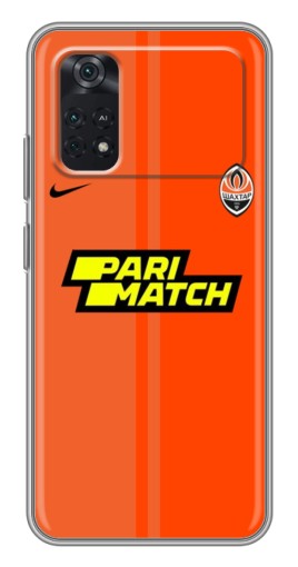 Чехол с принтом "Форма ФК Шахтер" для Xiaomi POCO X4 Pro 5G