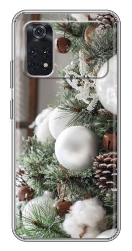 Чехол с печатью "Игрушки на елке" для Xiaomi POCO X4 Pro 5G
